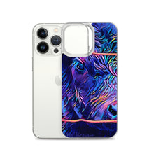 Load image into Gallery viewer, iPhone Case with Cow Artwork. Phone Protector with Calf Digital Photograph Art. - Scotch Street Vintage