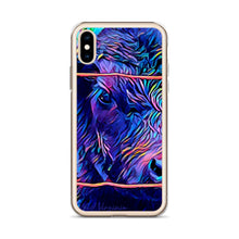 Load image into Gallery viewer, iPhone Case with Cow Artwork. Phone Protector with Calf Digital Photograph Art. - Scotch Street Vintage