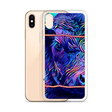 Load image into Gallery viewer, iPhone Case with Cow Artwork. Phone Protector with Calf Digital Photograph Art. - Scotch Street Vintage