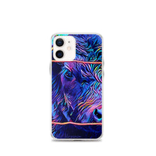 Load image into Gallery viewer, iPhone Case with Cow Artwork. Phone Protector with Calf Digital Photograph Art. - Scotch Street Vintage