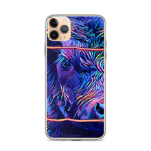Load image into Gallery viewer, iPhone Case with Cow Artwork. Phone Protector with Calf Digital Photograph Art. - Scotch Street Vintage