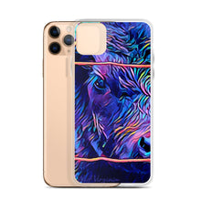 Load image into Gallery viewer, iPhone Case with Cow Artwork. Phone Protector with Calf Digital Photograph Art. - Scotch Street Vintage