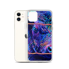 Load image into Gallery viewer, iPhone Case with Cow Artwork. Phone Protector with Calf Digital Photograph Art. - Scotch Street Vintage