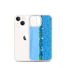 Load image into Gallery viewer, iPhone Case with Scenic Lake Life Art from Clear Lake Indiana. Phone Protector with Digital Artwork. Great Gift for Sailor. - Scotch Street Vintage