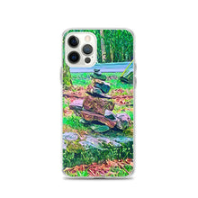 Load image into Gallery viewer, iPhone Case with Zen Rock Stacking Art Photo. Phone Protector with Stone Tower. Perfect Gift. - Scotch Street Vintage