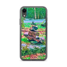 Load image into Gallery viewer, iPhone Case with Zen Rock Stacking Art Photo. Phone Protector with Stone Tower. Perfect Gift. - Scotch Street Vintage