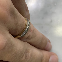 Load image into Gallery viewer, RESERVED LISTING for BL71321 Vintage Diamond Wedding Band in 14K Gold. April Birthstone. Perfect Stacking Ring! - Scotch Street Vintage