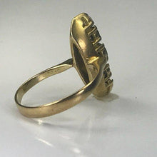 Load image into Gallery viewer, Sapphire Diamond Ring in 14K Yellow Gold Setting. September Birthstone. 5th Anniversary. - Scotch Street Vintage