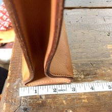 Load image into Gallery viewer, Tan Leather Briefcase or Attaches. Beautiful Soft Leather with Slim Design. Perfect gift for Graduate. - Scotch Street Vintage