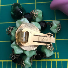 Load image into Gallery viewer, Upcycled Green Beaded Statement Ring. Recycled Estate Jewelry. - Scotch Street Vintage
