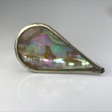 Load image into Gallery viewer, Upcycled Mother of Pearl Ring. Vintage Statement Ring. Recycled Native American Jewelry. - Scotch Street Vintage