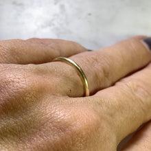 Load image into Gallery viewer, Vintage 1950s Gold Wedding Band by Keepsake in 14K Solid Yellow Gold. Perfect Stacking Ring. - Scotch Street Vintage