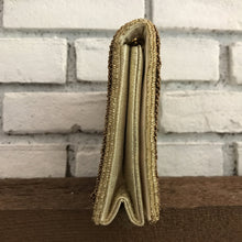 Load image into Gallery viewer, Vintage Art Deco Beaded Clutch by Walborg. Cream Gold and Black Beaded Evening Bag. - Scotch Street Vintage