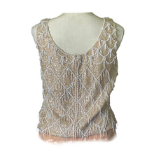Load image into Gallery viewer, Vintage Art Deco Style Beaded Top from Sara's Imports. Silk with Sequins and Beads! - Scotch Street Vintage
