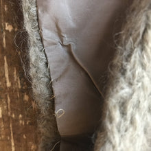 Load image into Gallery viewer, Vintage Beige Mohair Shrug with a Lucite Button Closure. Wedding Boleros. Bridal Jacket. - Scotch Street Vintage