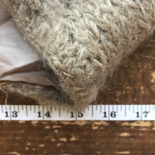Load image into Gallery viewer, Vintage Beige Mohair Shrug with a Lucite Button Closure. Wedding Boleros. Bridal Jacket. - Scotch Street Vintage