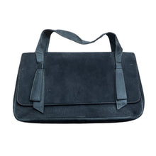 Load image into Gallery viewer, Vintage Black Perma Suede Clutch by Coblentz. Perfect Little Black Bag. Dressy Purse. 1960s Fashion. - Scotch Street Vintage