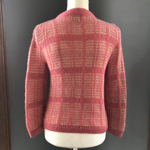 Load image into Gallery viewer, Vintage Coral and Pink Cardigan by Jane Irwill. Perfect Spring Cardigan. Size Small. - Scotch Street Vintage