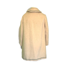 Load image into Gallery viewer, Vintage Cream Wool Swing Coat from West Germany. Waterproof Winter Overcoat. - Scotch Street Vintage