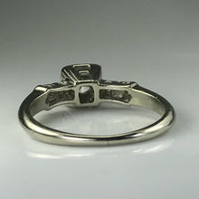 Load image into Gallery viewer, Vintage Diamond Engagement Ring. 14K White Gold. April Birthstone. 10 Year Anniversary - Scotch Street Vintage