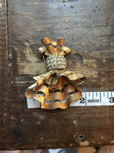 Load image into Gallery viewer, Vintage Hattie Carnegie Brooch. Asymmetrical Bow quite a statement piece. Possible Necklace? - Scotch Street Vintage