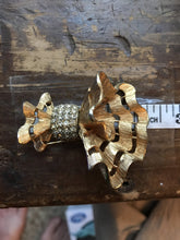 Load image into Gallery viewer, Vintage Hattie Carnegie Brooch. Asymmetrical Bow quite a statement piece. Possible Necklace? - Scotch Street Vintage