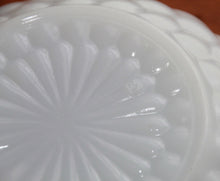 Load image into Gallery viewer, Vintage Milk Glass Bowl by Anchor Hocking in Bubble Pattern. Decorative Candy Dish. White Vase. Cottage Chic. Home Decor. Collectible - Scotch Street Vintage