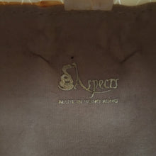 Load image into Gallery viewer, Vintage Mother of Pearl Clutch by Aspects. Mother of Pearl Tiled Bag. Bow Shaped Purse. - Scotch Street Vintage