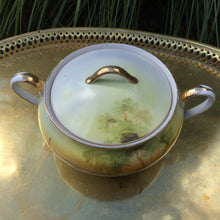Load image into Gallery viewer, Vintage Nippon China Bowl and Lid. Early 1900s Hand Painted Nippon China - Scotch Street Vintage