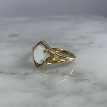 Load image into Gallery viewer, Vintage Opal Engagement Ring. 14K Yellow Gold. October Birthstone. 14th Anniversary. Estate Jewelry. - Scotch Street Vintage