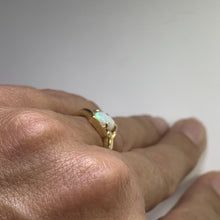 Load image into Gallery viewer, Vintage Opal Engagement Ring. 14K Yellow Gold. October Birthstone. 14th Anniversary. Estate Jewelry. - Scotch Street Vintage