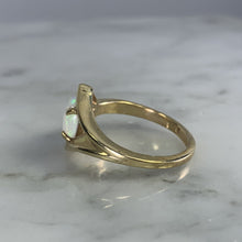 Load image into Gallery viewer, Vintage Opal Engagement Ring. 14K Yellow Gold. October Birthstone. 14th Anniversary. Estate Jewelry. - Scotch Street Vintage
