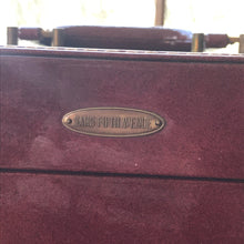 Load image into Gallery viewer, Vintage Patent Leather Train Case by Saks Fifth Avenue. Cosmetic Carrier. Overnight Bag. - Scotch Street Vintage