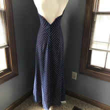 Load image into Gallery viewer, Vintage Polka Dot Sundress and Capelet by Phyllis Sues for Saks Fifth Avenue. Navy Blue and White - Scotch Street Vintage