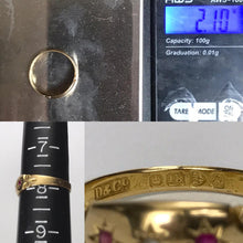 Load image into Gallery viewer, Vintage Ruby Diamond Ring in 18K Yellow Gold. July Birthstone. 15th Anniversary. 1901. Size 7 3/4 - Scotch Street Vintage