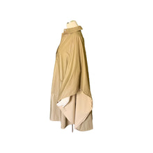 Load image into Gallery viewer, Vintage Tan Poncho Cape by Bonnie Cashin with Cotton Lining. Utilitarian Style with Pockets. - Scotch Street Vintage