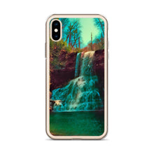 Load image into Gallery viewer, Waterfall iPhone Case. Photograph Artwork from Cascade Falls Virginia. Protective Phone Cover. - Scotch Street Vintage