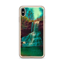 Load image into Gallery viewer, Waterfall iPhone Case. Photograph Artwork from Cascade Falls Virginia. Protective Phone Cover. - Scotch Street Vintage