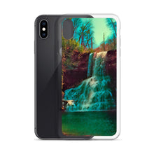 Load image into Gallery viewer, Waterfall iPhone Case. Photograph Artwork from Cascade Falls Virginia. Protective Phone Cover. - Scotch Street Vintage