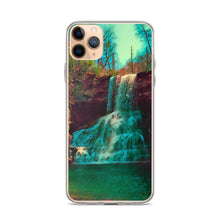 Load image into Gallery viewer, Waterfall iPhone Case. Photograph Artwork from Cascade Falls Virginia. Protective Phone Cover. - Scotch Street Vintage