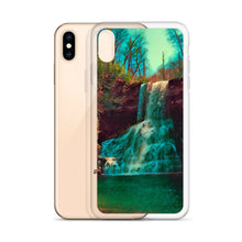 Load image into Gallery viewer, Waterfall iPhone Case. Photograph Artwork from Cascade Falls Virginia. Protective Phone Cover. - Scotch Street Vintage