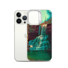 Load image into Gallery viewer, Waterfall iPhone Case. Photograph Artwork from Cascade Falls Virginia. Protective Phone Cover. - Scotch Street Vintage
