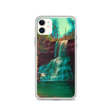 Load image into Gallery viewer, Waterfall iPhone Case. Photograph Artwork from Cascade Falls Virginia. Protective Phone Cover. - Scotch Street Vintage
