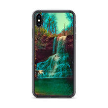 Load image into Gallery viewer, Waterfall iPhone Case. Photograph Artwork from Cascade Falls Virginia. Protective Phone Cover. - Scotch Street Vintage