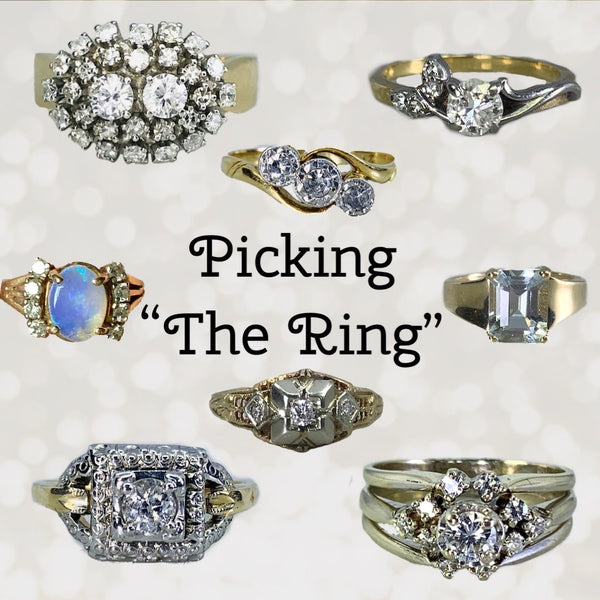 #1 Question - I want to propose...how do I pick a ring?????