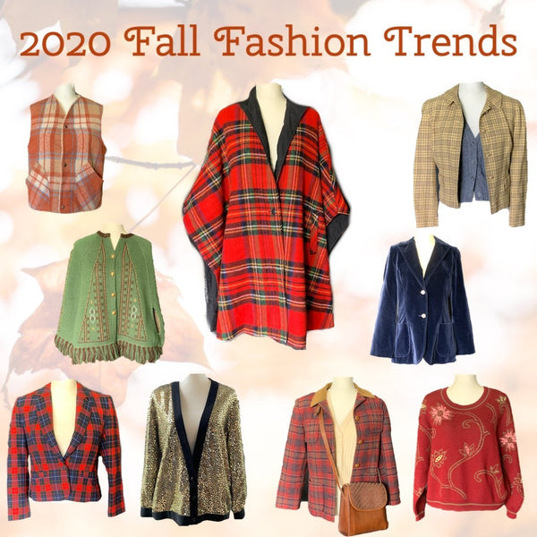 2020 Fall Fashion Trends and Getting them with Sustainable Vintage Clothing