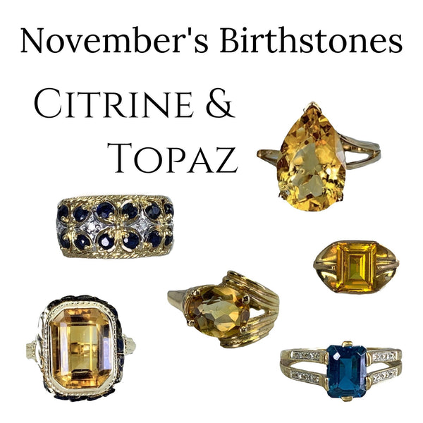 Citrine & Topaz (November's Birthstones) - Complete Buyers Guide