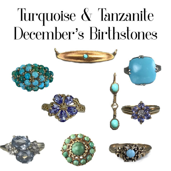 December Birthstones - Turquoise & Tanzanite
