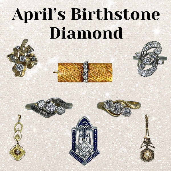 Diamonds...April's Birthstone & Girls Best Friend!