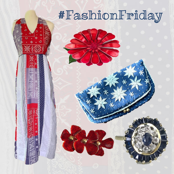 Fashion Friday - Red White and Blue Spectacular!